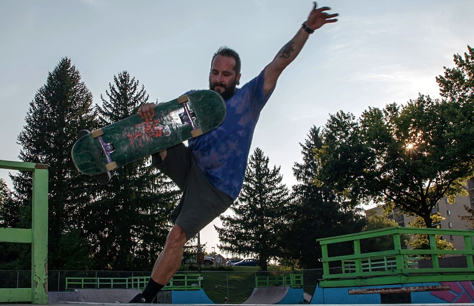 Skater dudes doin skater dude stuff